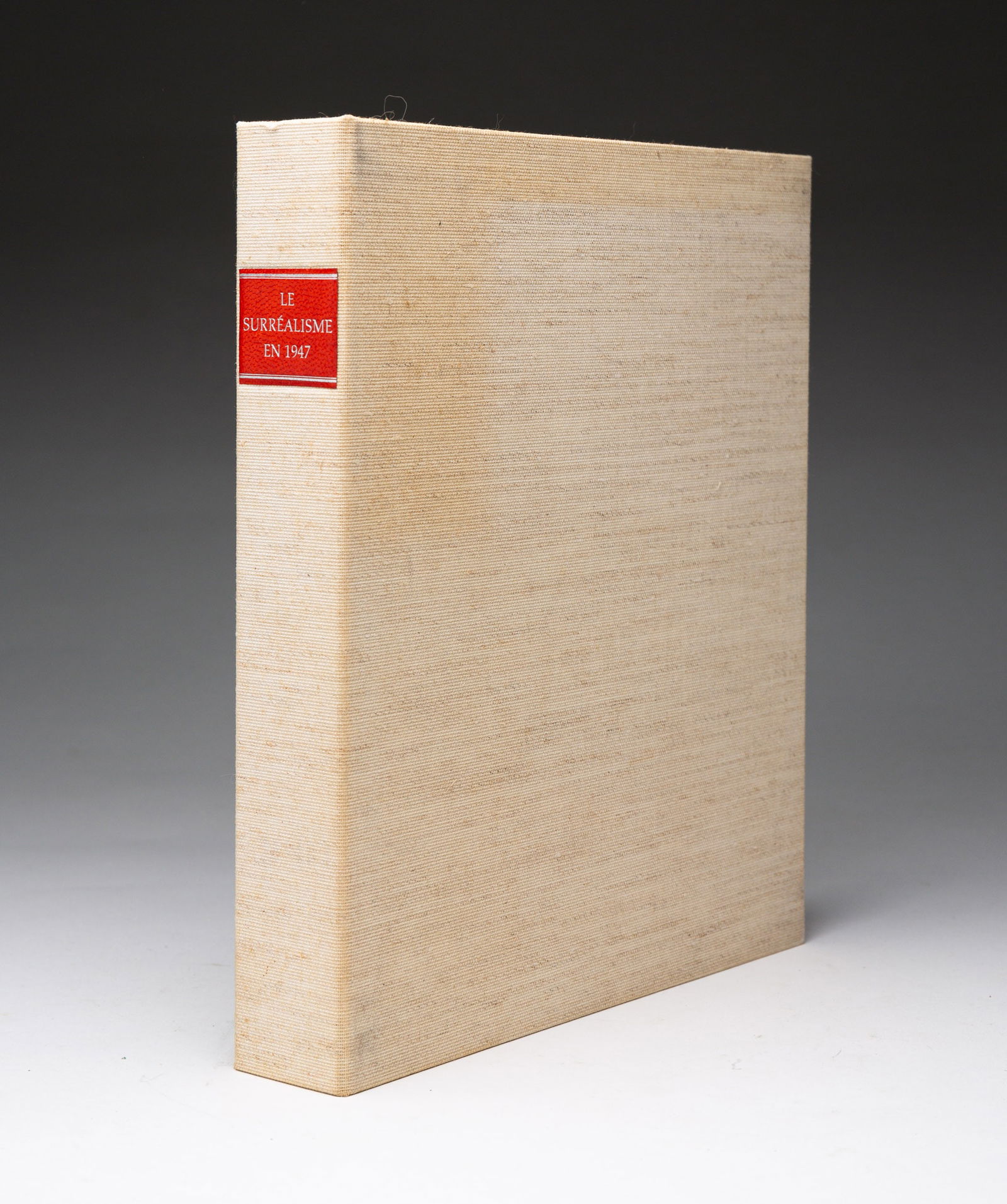 ANDRE BRETON (1896-1966) & MARCEL DUCHAMP (1887-1968) "LE SURREALISME IN 1947".: French, 20th Century. Limited edition bound volume for Exposition Internationale du Surrealisme presented by Andre Breton and Marcel Duchamp, published 1947. Numbered 205 (of 950) on Justification de