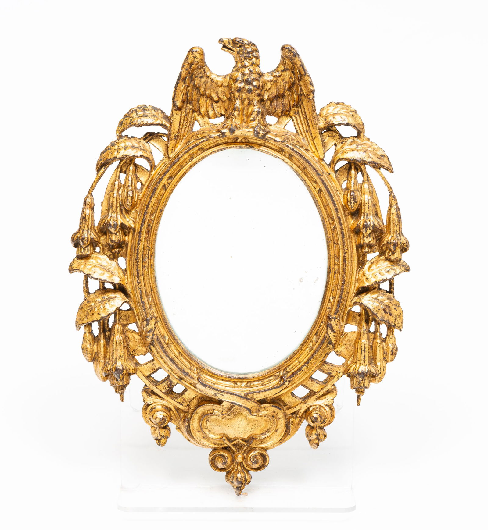 CAST IRON MIRROR. (1 of 4)