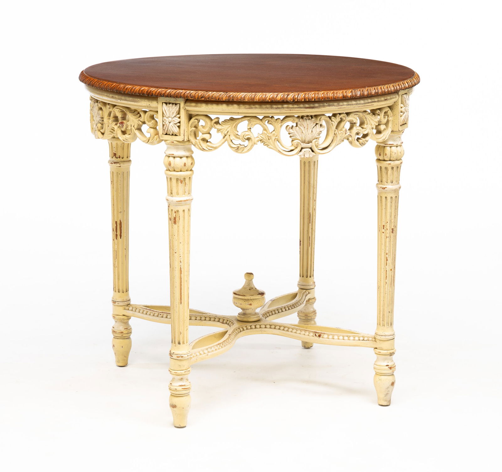 HABERSHAM LOUIS XVI STYLE CENTER TABLE. (1 of 7)