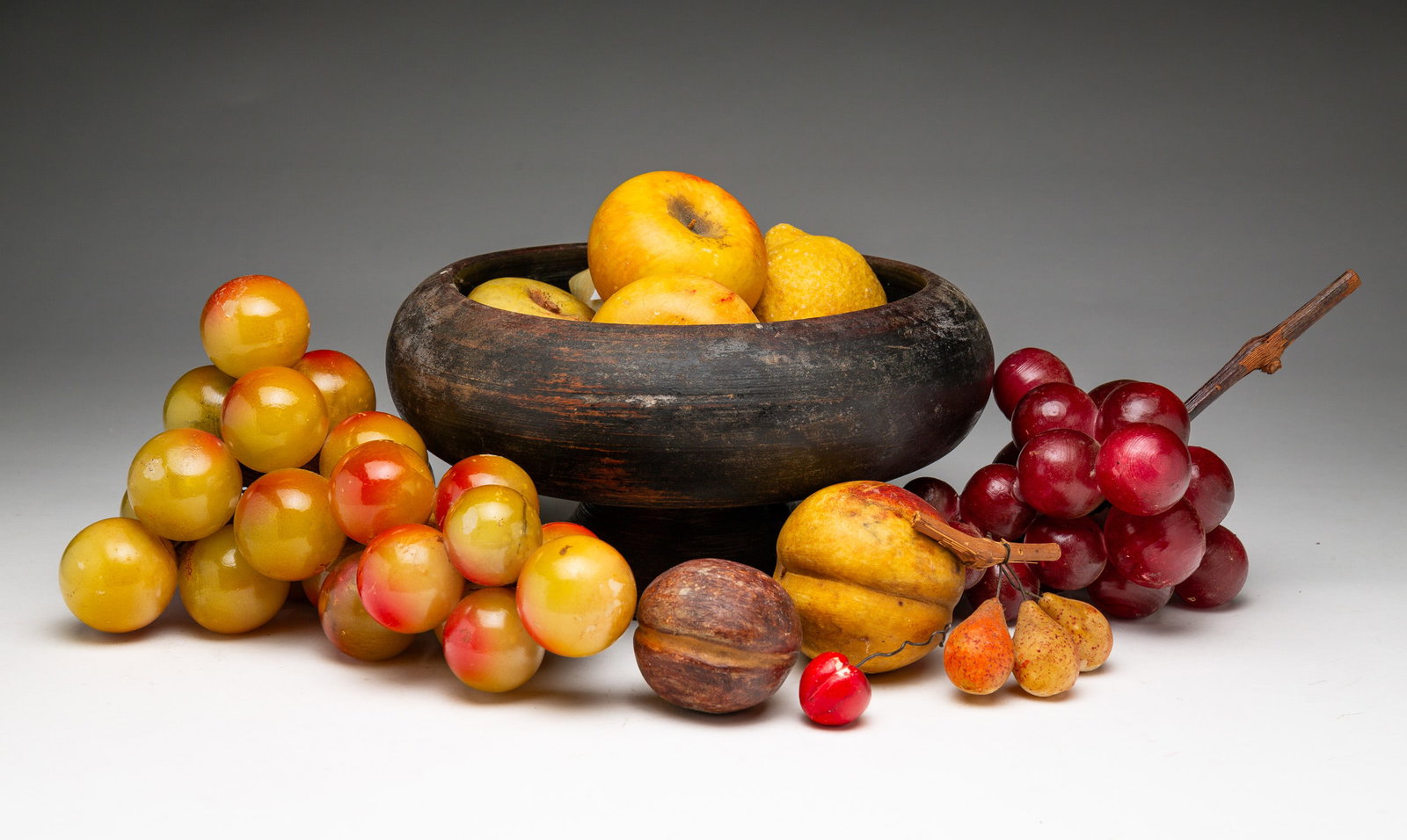 GROUP OF STONE FRUIT IN COMPOTE. (1 of 6)