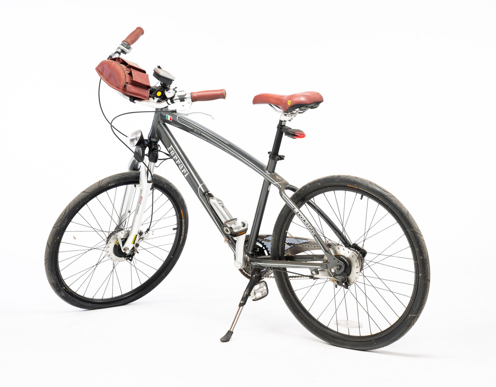 GRAY FERRARI COLNAGO CX70 BICYCLE. (1 of 7)