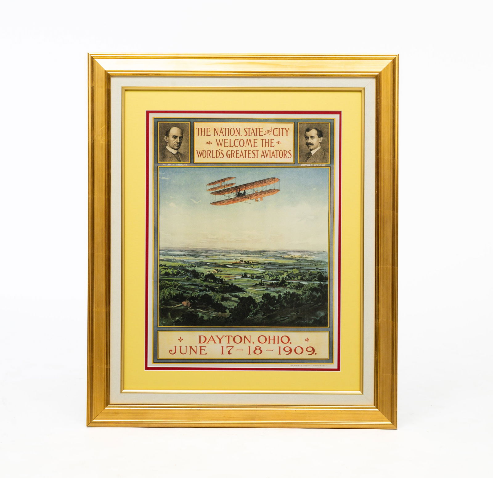WRIGHT BROTHERS POSTER. (1 of 3)