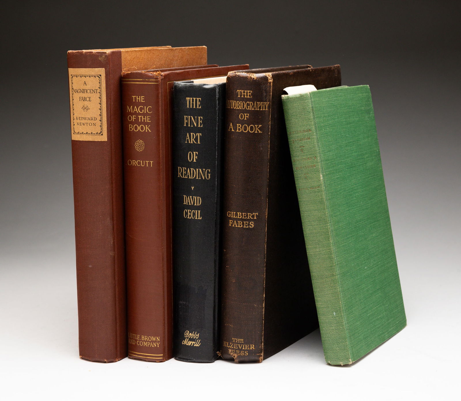 GROUP OF 5 BOOKS ABOUT BOOK COLLECTING (1 of 7)