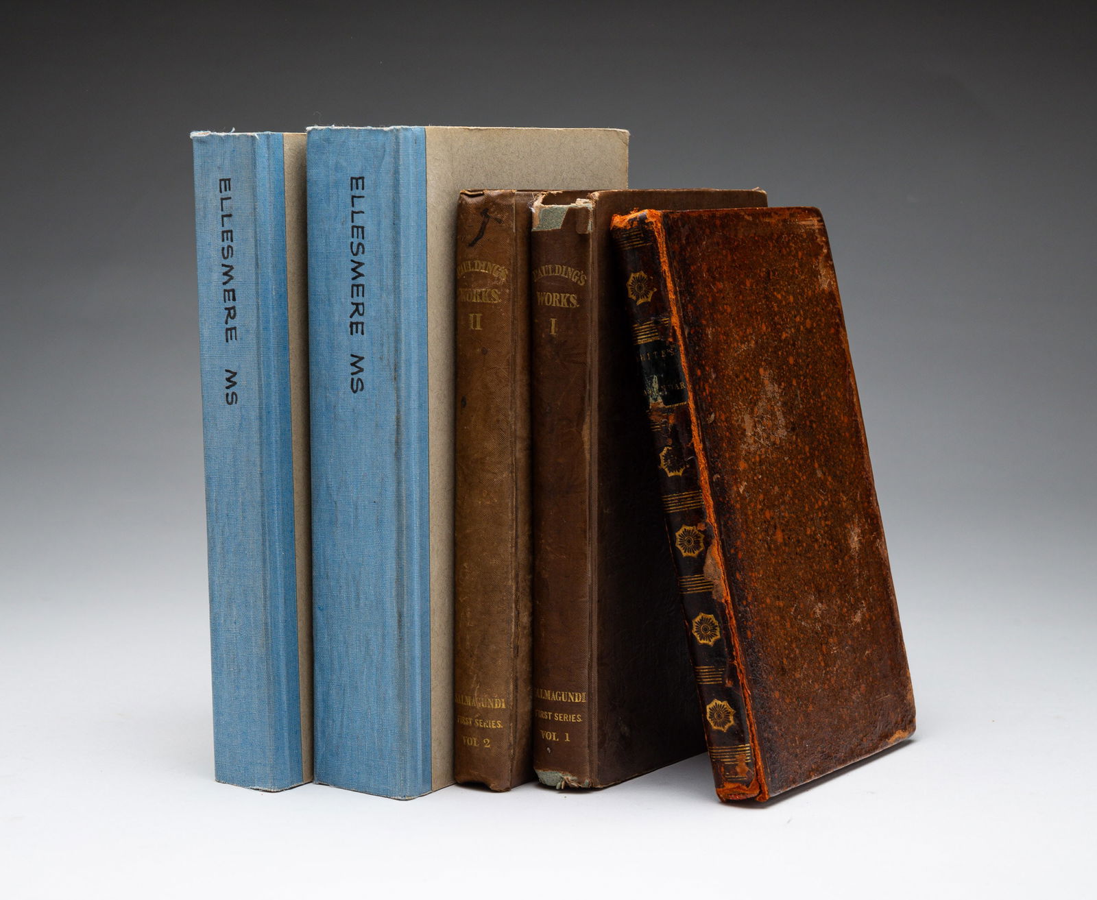 GROUP OF 5 19TH CENTURY BOOKS (1 of 1)
