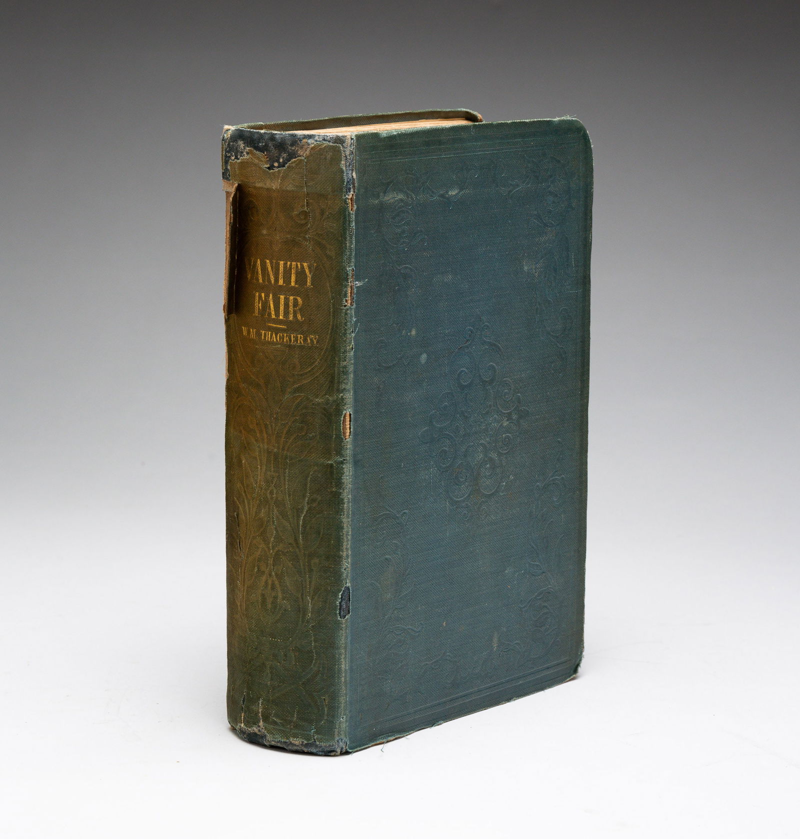 WILLIAM MAKEPEACE THACKERAY, VANITY FAIR, FIRST BOUND EDITION, 1848 (1 of 4)