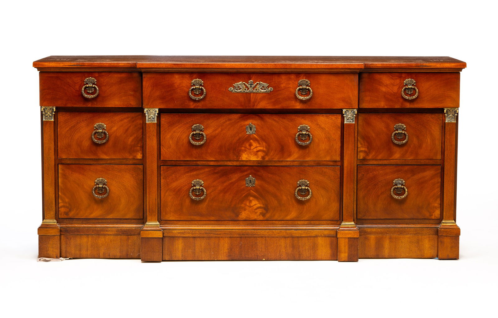 HENREDON "NATCHEZ COLLECTION" SIDEBOARD. (1 of 11)