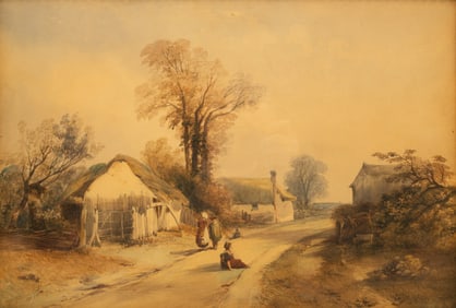 WILLIAM COLLINS (1788-1847) "COUNTRY ROAD".