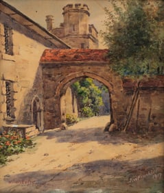 J.W. FRANKLIN (FL.C.1917) "WINCHESTER COLLEGE".