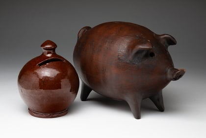 TWO REDWARE BANKS.