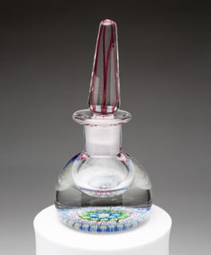 PERTHSHIRE PAPERWEIGHT COLOGNE BOTTLE.