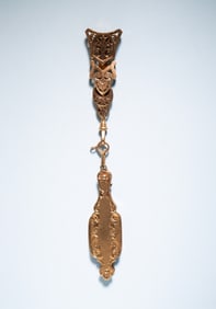 VICTORIAN LORGNETTE CHATELAINE.