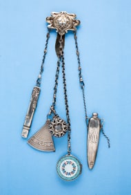 GORHAM STERLING CHATELAINE.