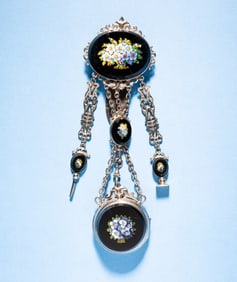 MICRO MOSAIC CHATELAINE.