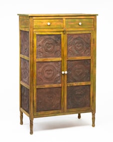 SHERATON STYLE PIE SAFE.