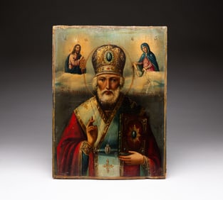 ICON OF SAINT BLAISE.