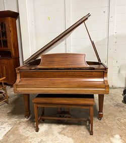 STEINWAY MODEL O BABY GRAND PIANO.