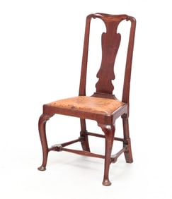 AMERICAN QUEEN ANNE SIDE CHAIR.