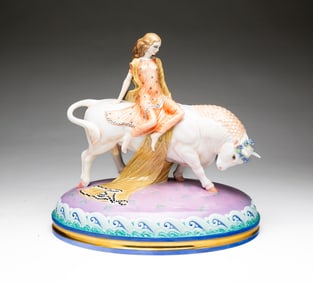 ROYAL DOULTON "EUROPA AND THE BULL" FIGURINE.