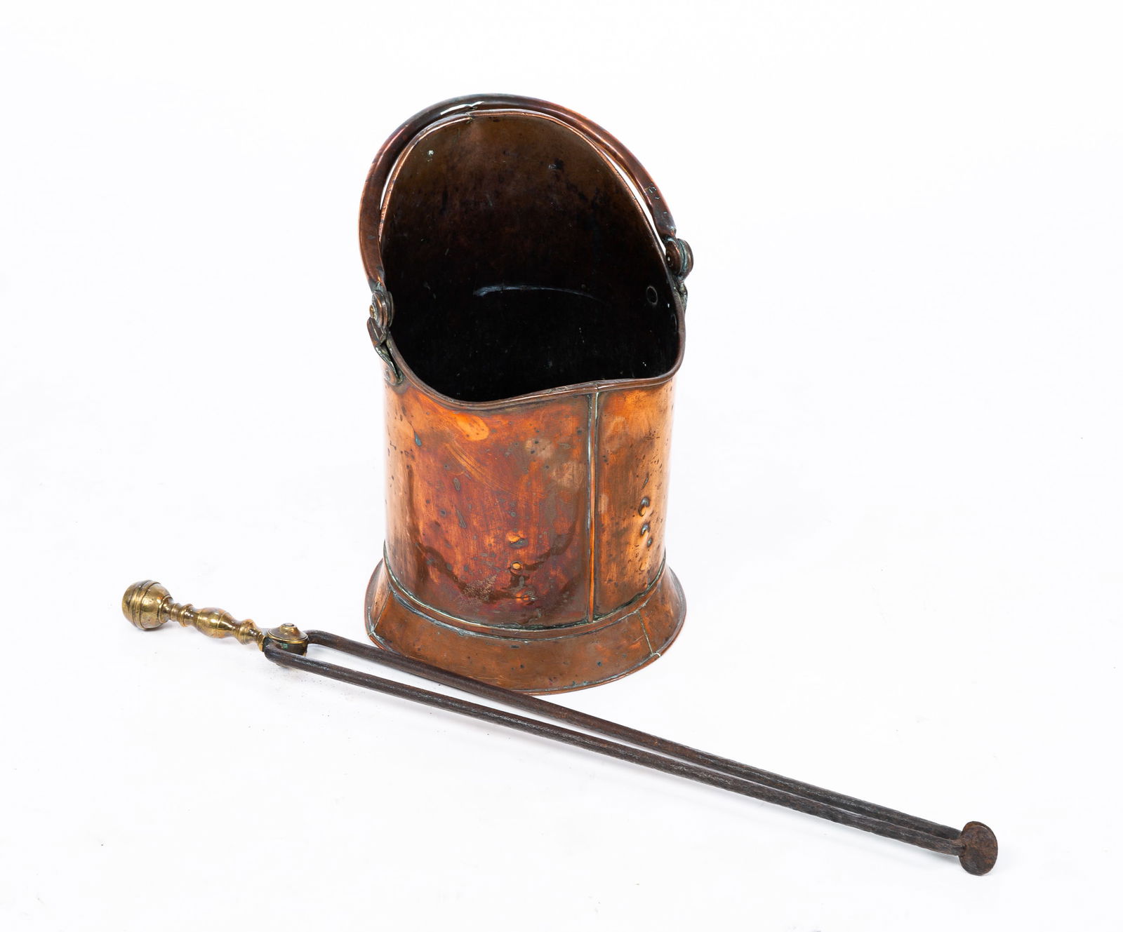 TWO HEARTH ACCESSORIES. (1 of 4)