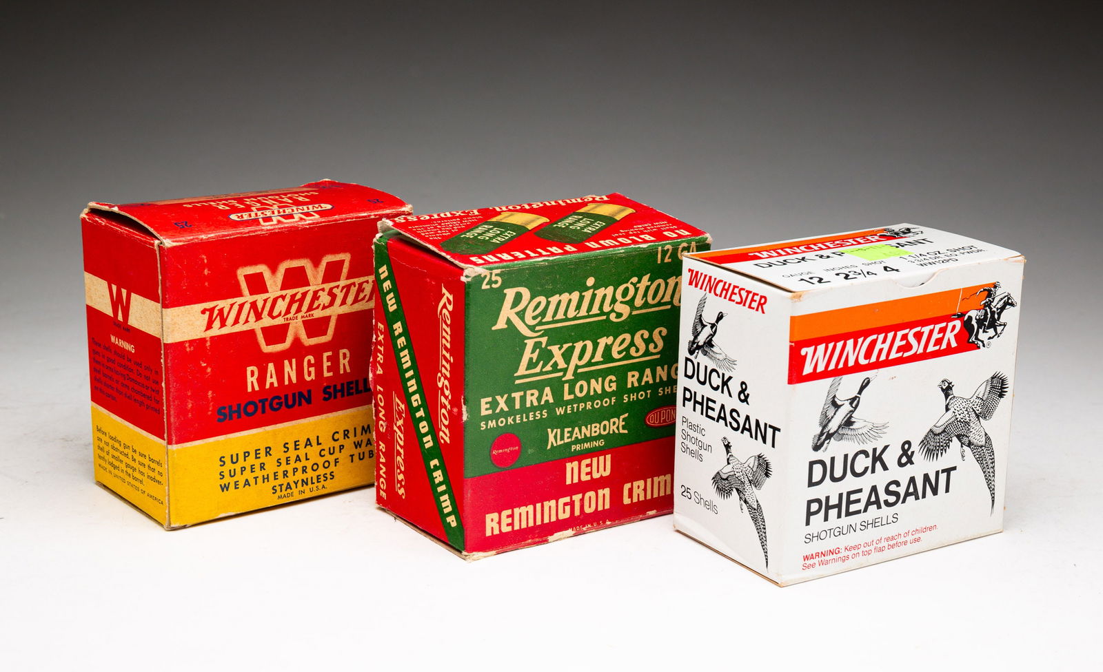 THREE BOXES OF MOSTLY 12 GAUGE SHOTGUN (1 of 4)