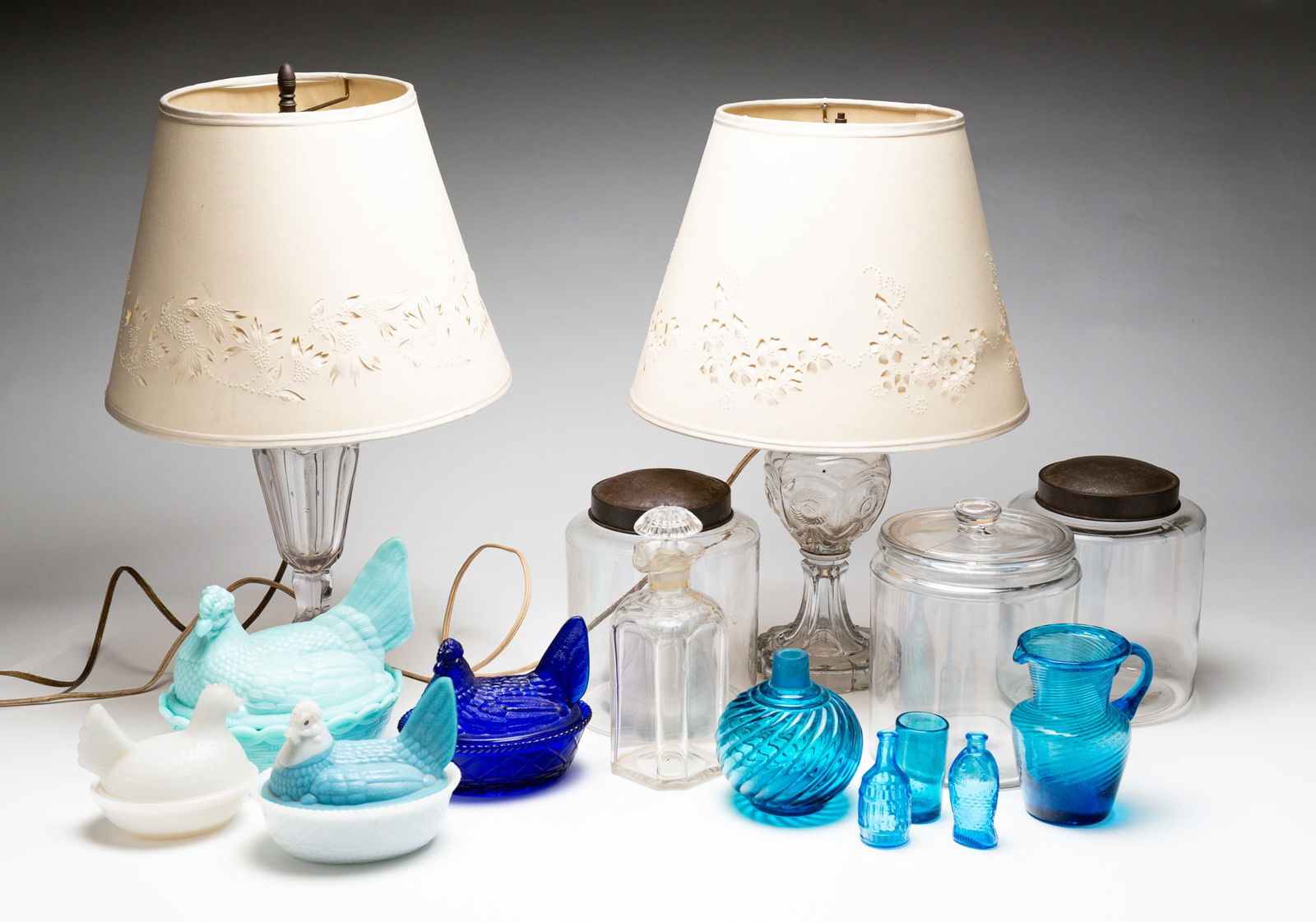 GLASS GROUPING. (1 of 8)