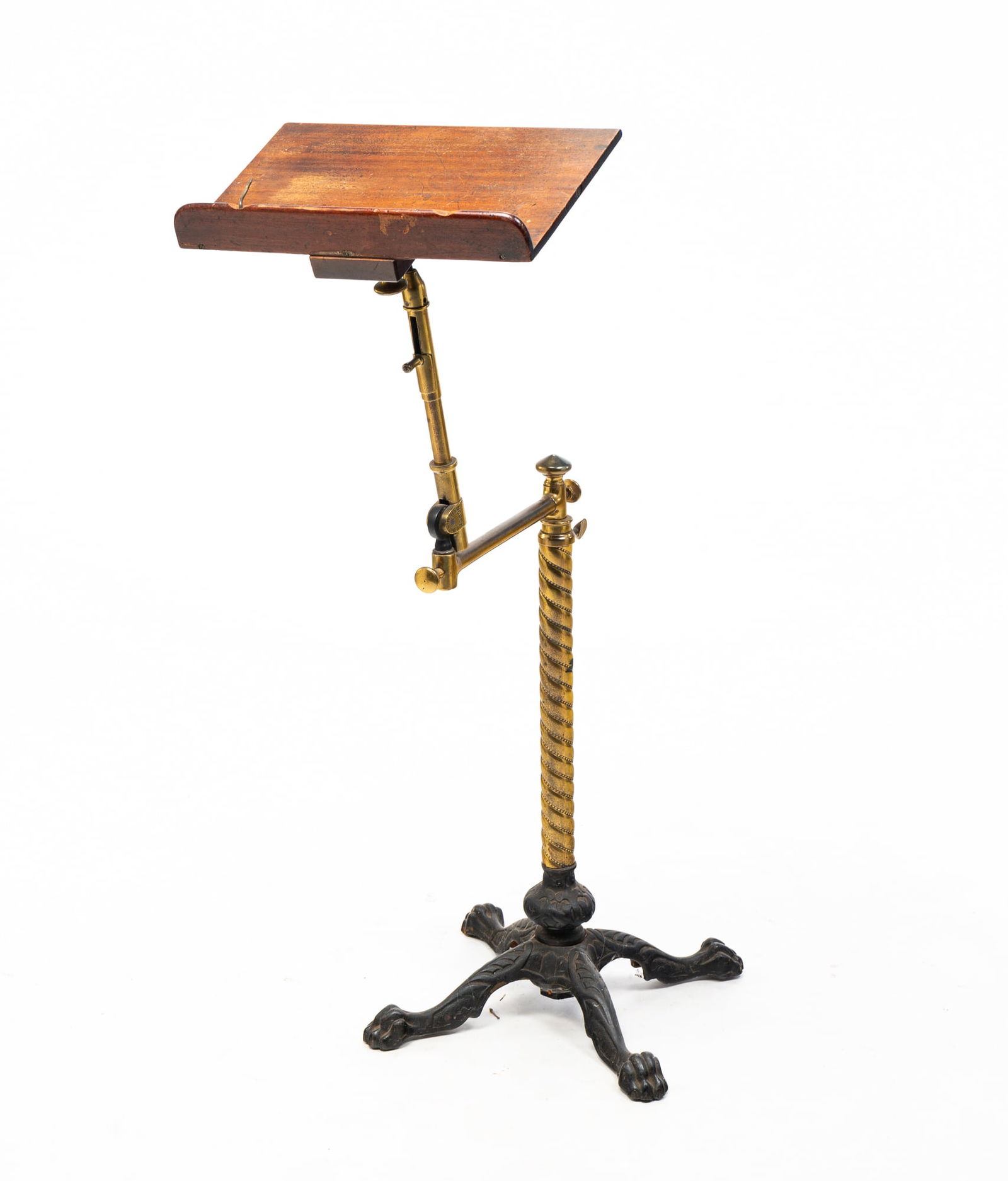 CARTER'S PATENT ADJUSTABLE MUSIC STAND. (1 of 6)