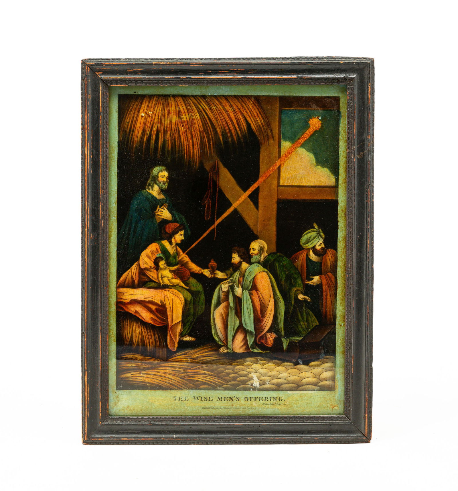 P. MUTONI "FRAMED PRINT". (1 of 4)