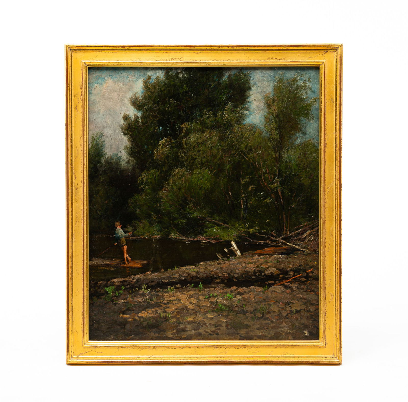 THOMAS CORWIN (TC) LINDSAY (1839-1907) "CHILDHOOD BLISS". (1 of 4)