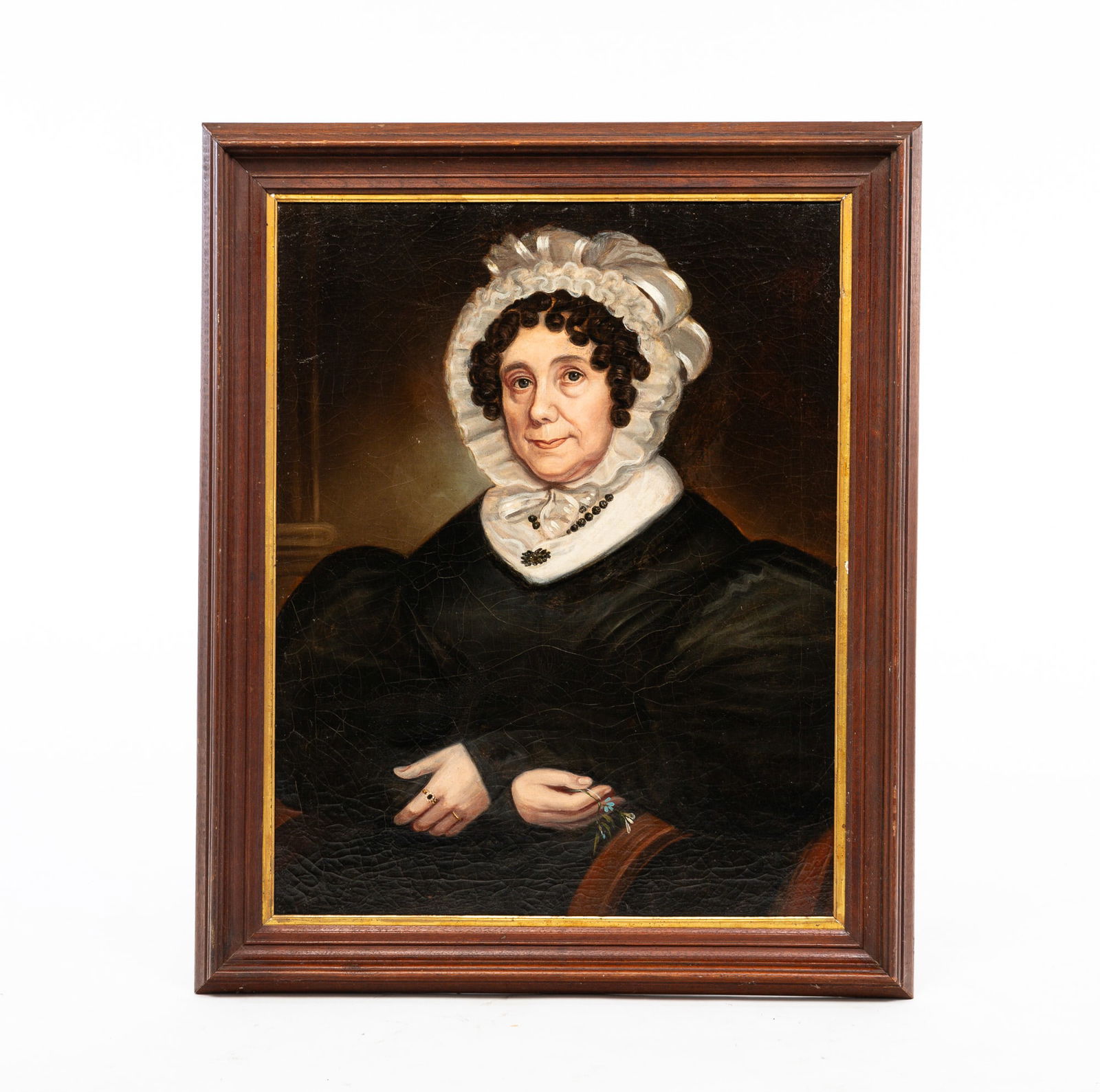 UNKNOWN ARTIST "PORTRAIT OF A LADY". (1 of 3)