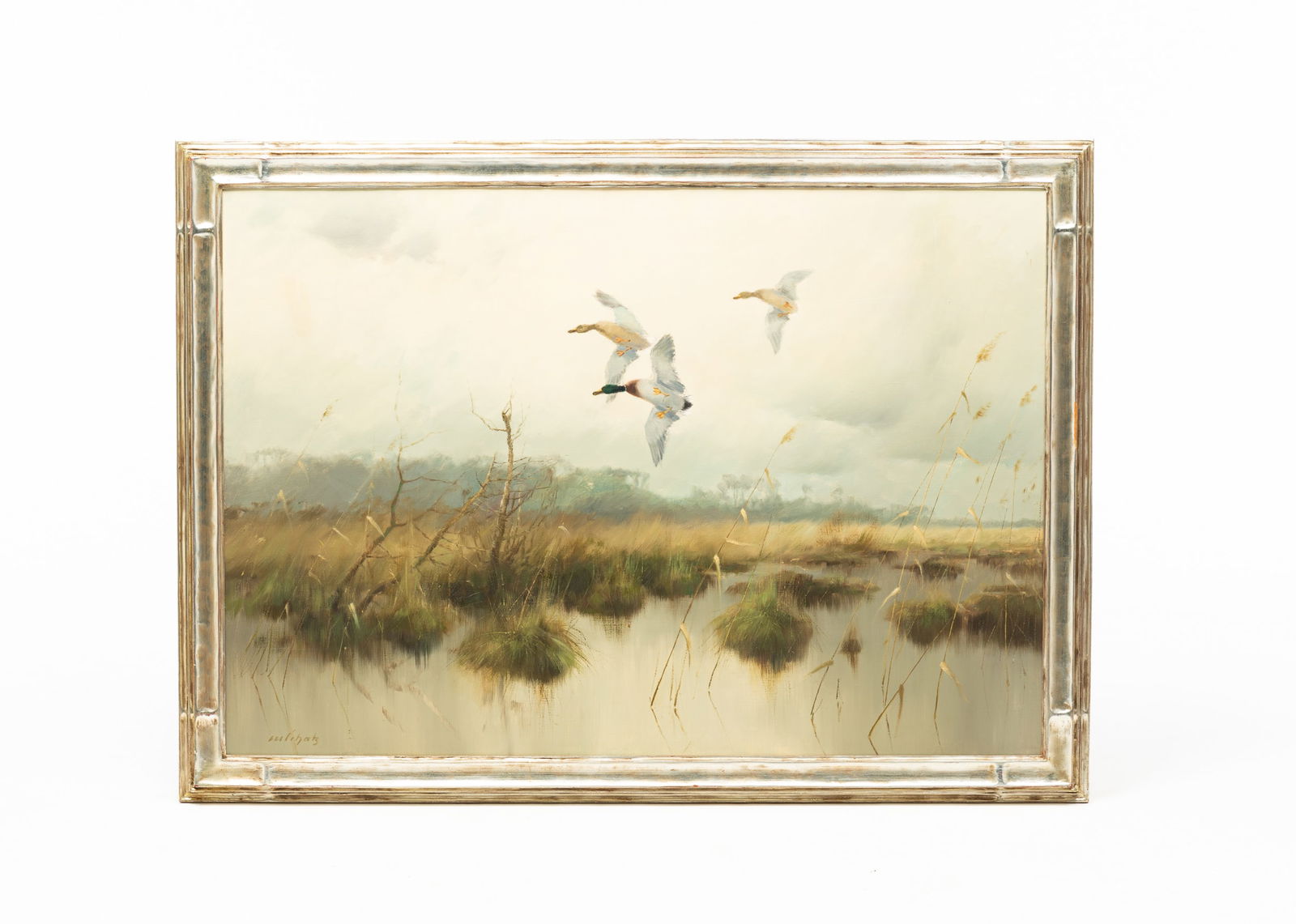 UNKNOWN ARTIST "LANDSCAPE". (1 of 4)