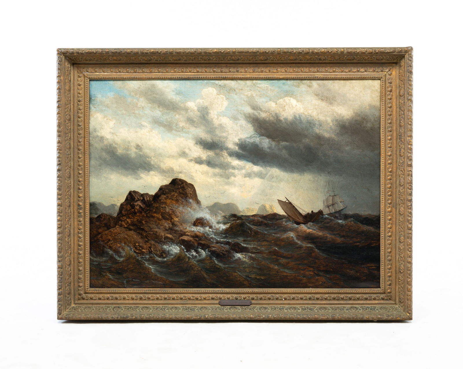 SEASCAPE PAINTING. (1 of 4)