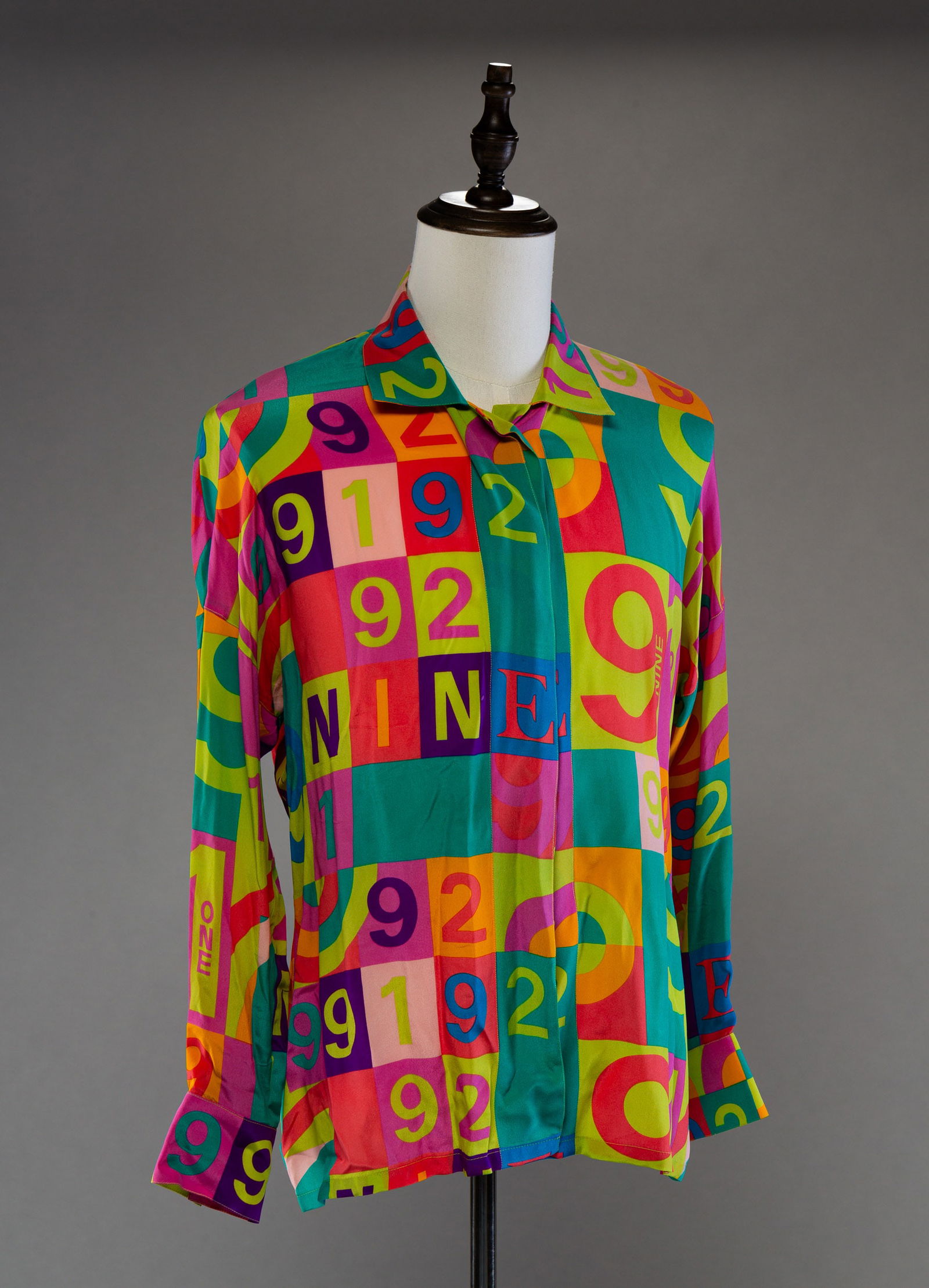 THREE ESCADA SILK BLOUSES. (1 of 9)