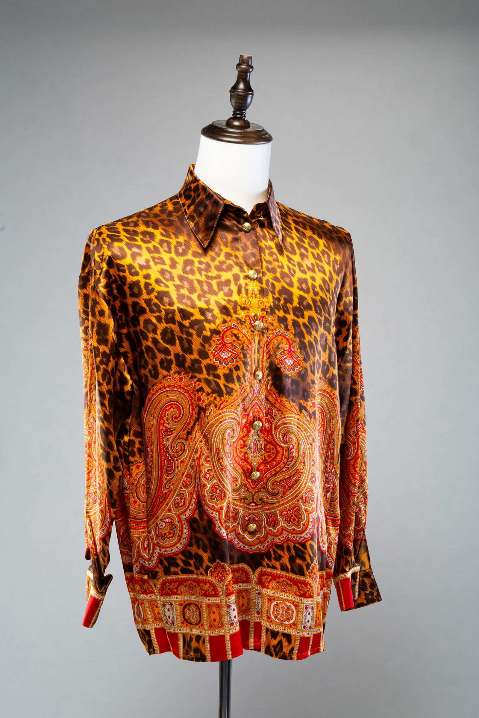 FOUR ESCADA SILK BLOUSES. (1 of 12)