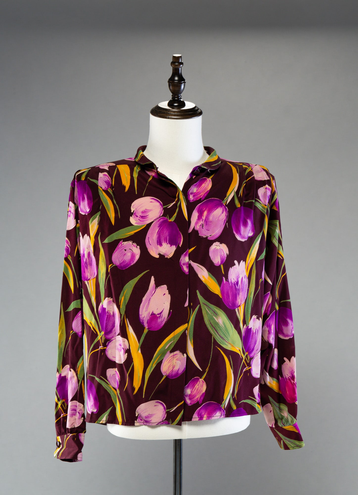 THREE SILK BLOUSES. (1 of 9)