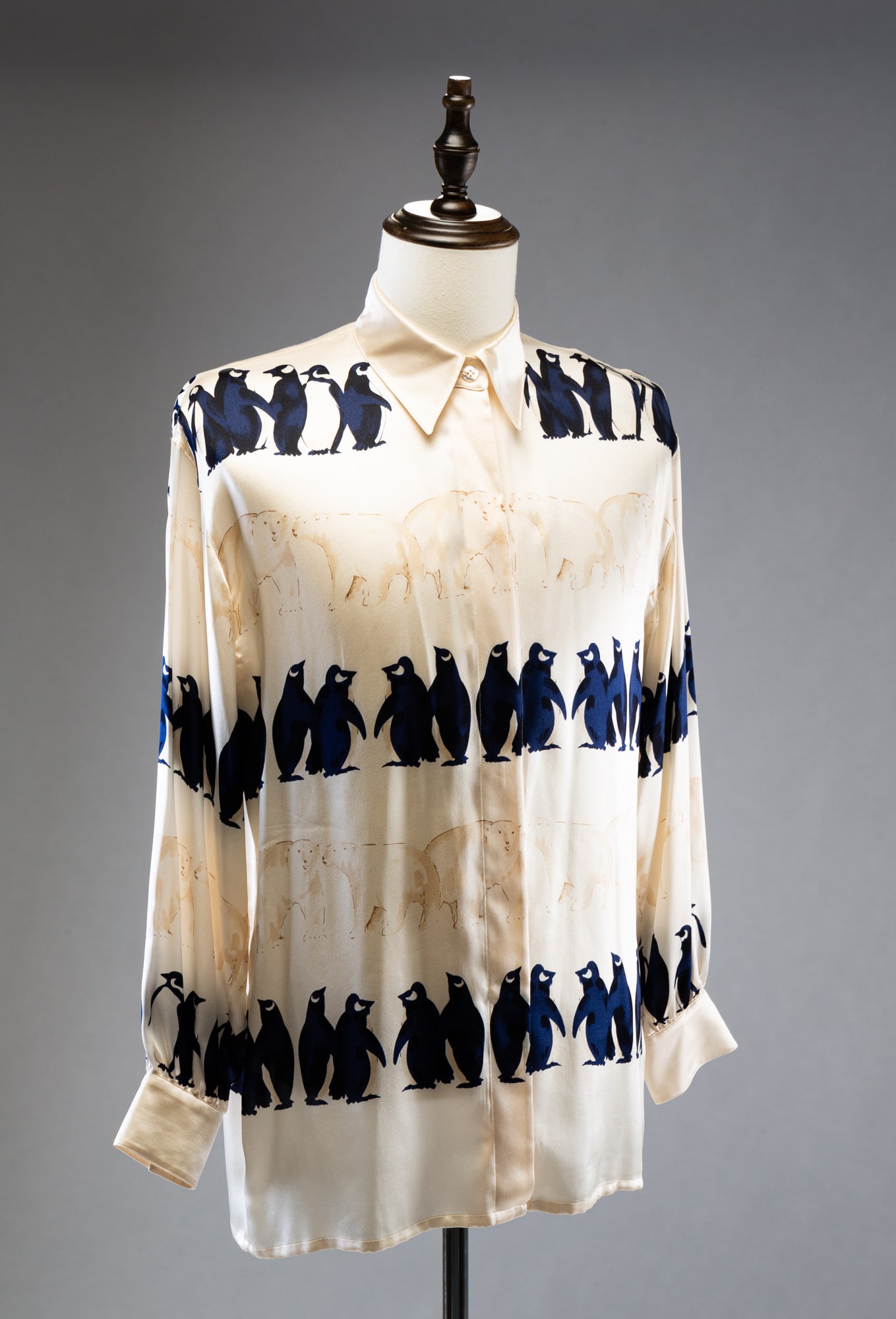 THREE ESCADA SILK BLOUSES. (1 of 5)