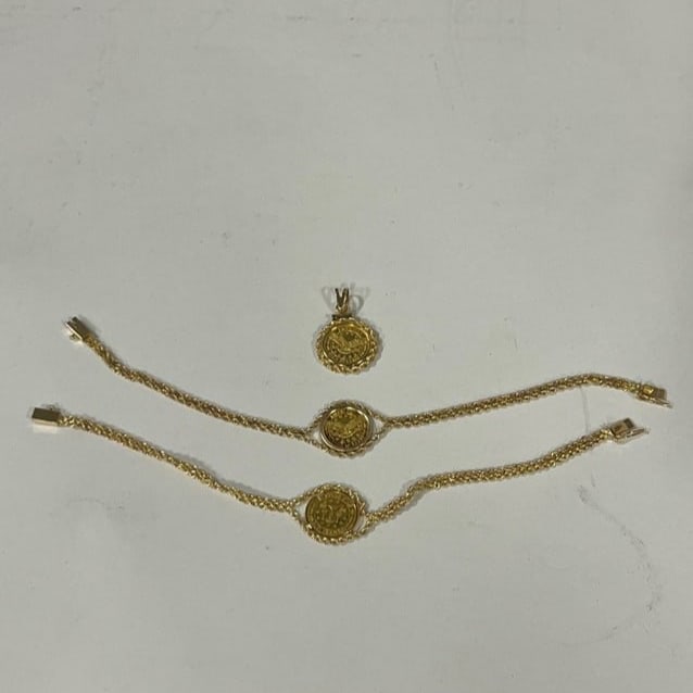 AMERICAN GOLD BOULLION COIN JEWELRY. (1 of 5)