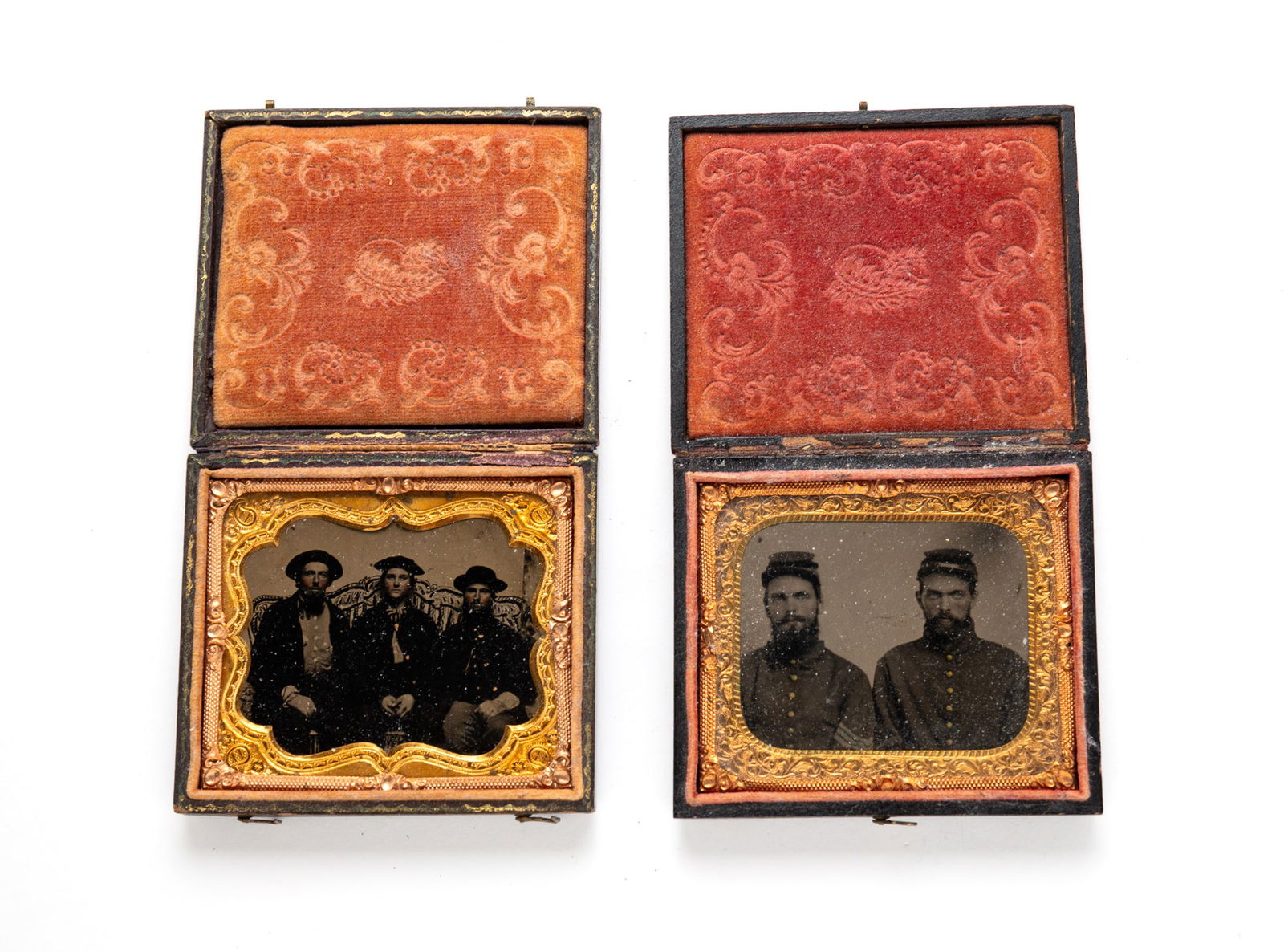 TWO SIXTH PLATE CIVIL WAR IMAGES. (1 of 4)