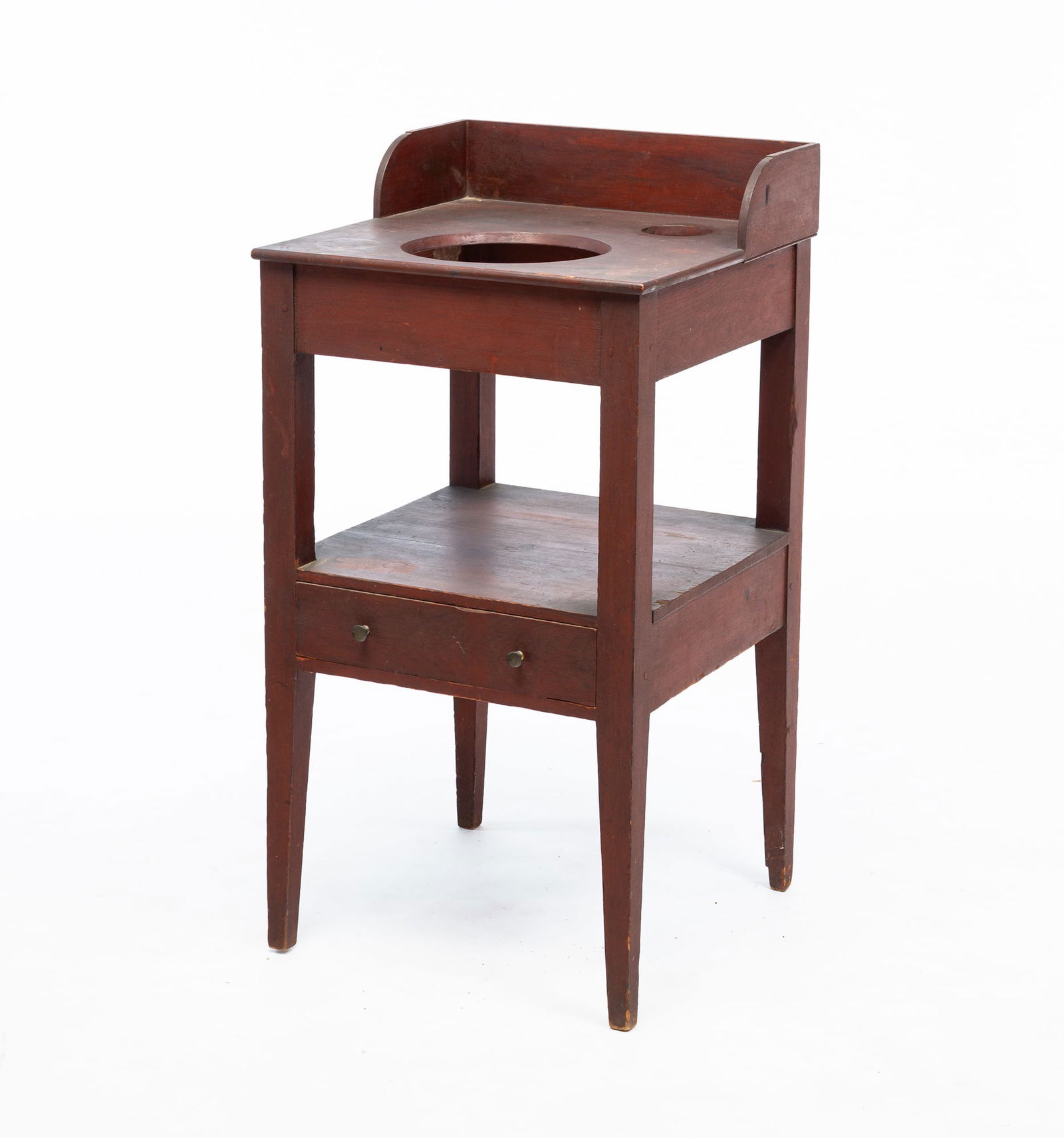 PAINTED HEPPLEWHITE WASH STAND. (1 of 4)