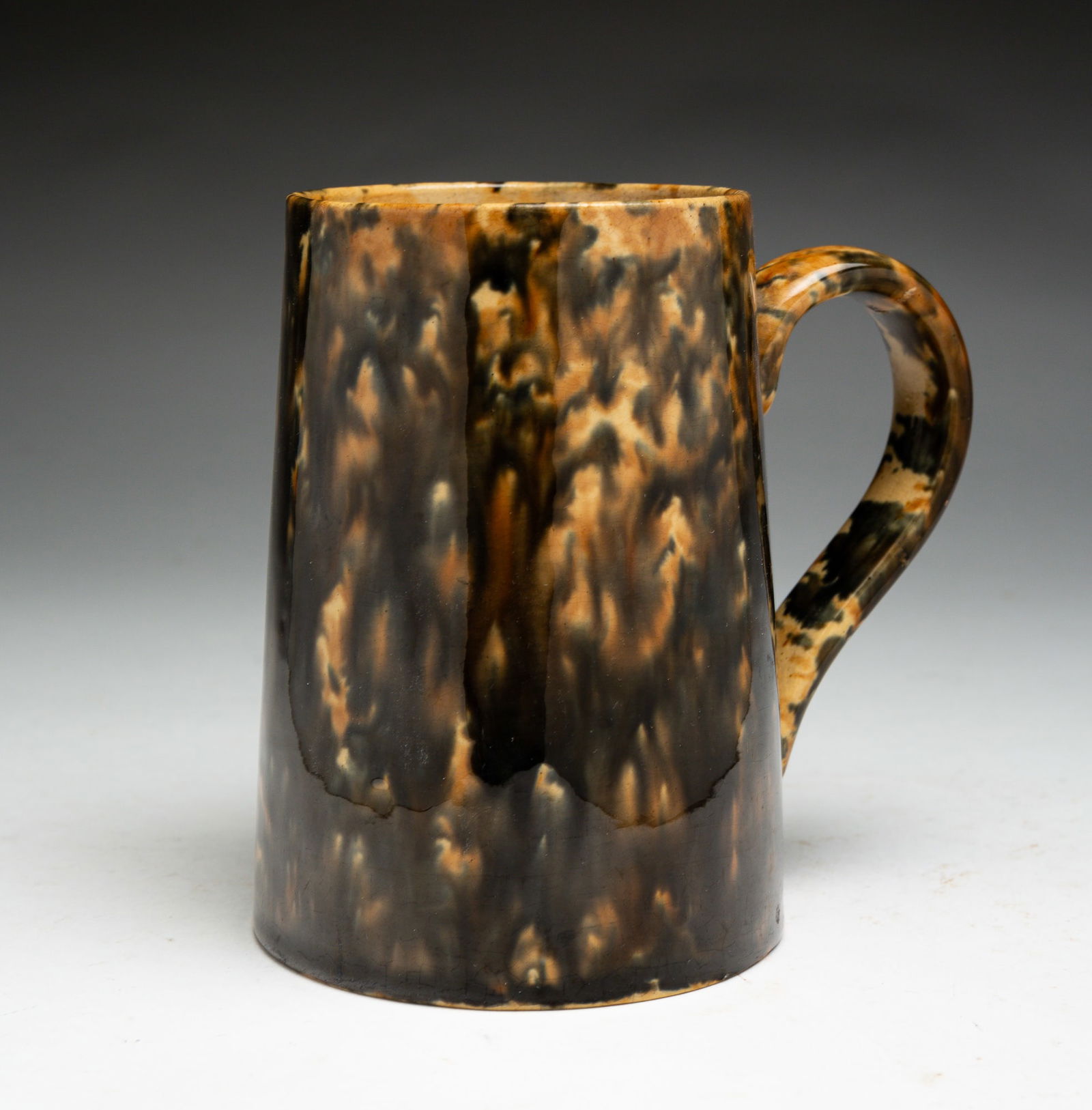 YELLOW WARE STEIN. (1 of 3)