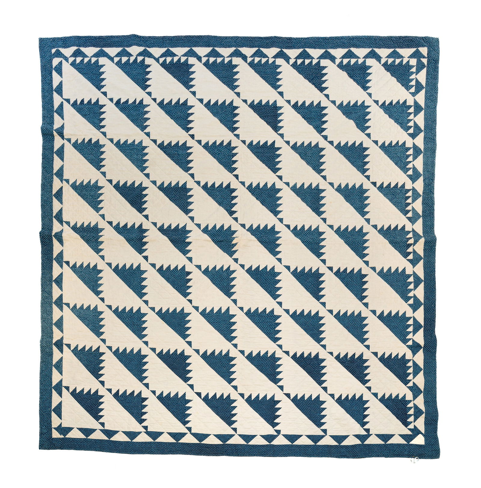 PIECE WORK QUILT. (1 of 3)