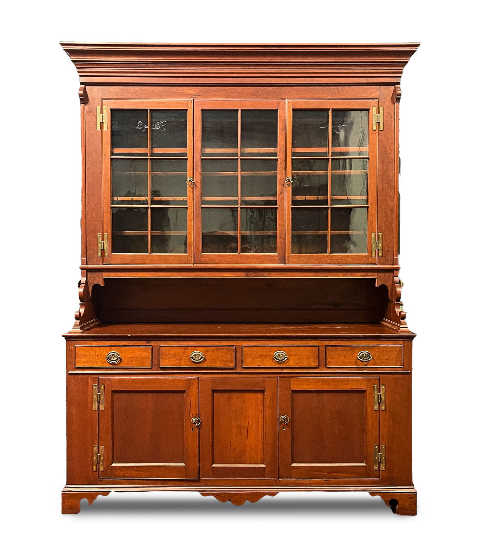 STEPBACK CUPBOARD IN THE MANNER OF CHRISTIAN SHIVELY JR. (1 of 8)