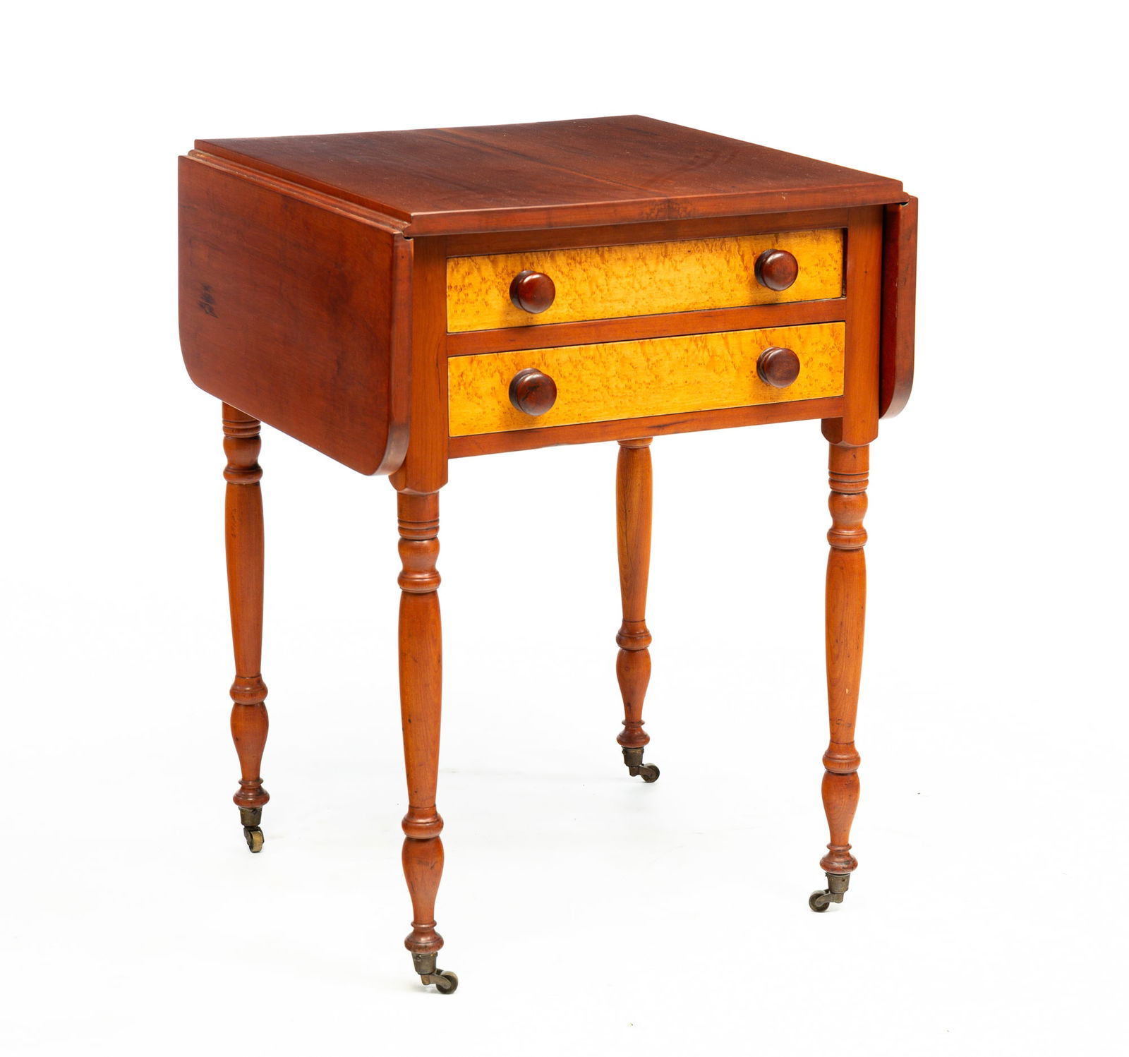 SHERATON DROP LEAF STAND. (1 of 4)