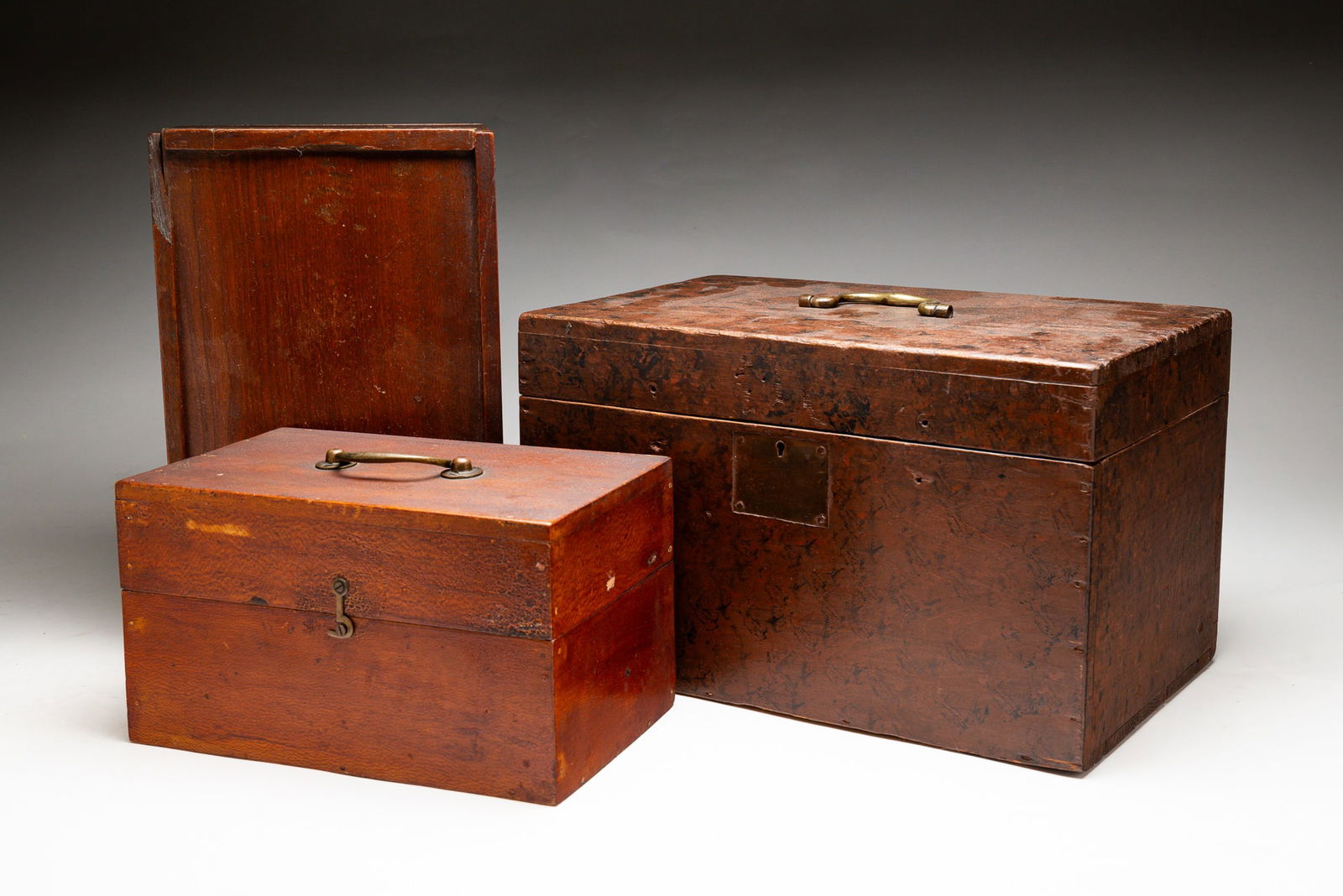 THREE BOXES. (1 of 7)