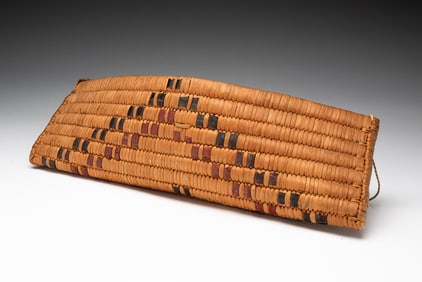 THOMPSON RIVER HANGING CANOE BASKET.