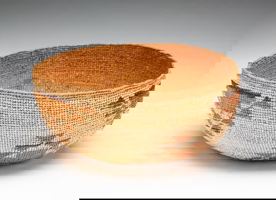 FINE CALIFORNIA HUPA BASKET HAT.