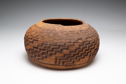 NORTHERN CALIFORNIA INDIAN BASKET.