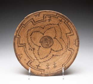 APACHE PICTORIAL BASKET BOWL.