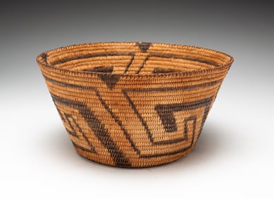 GEOMETRIC PIMA BASKET.