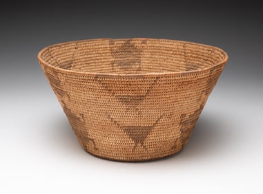 PICTORIAL PIMA BASKET.