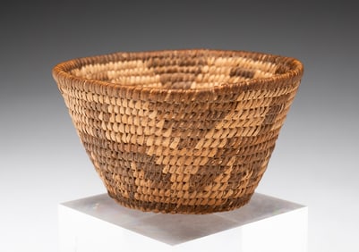 PIMA PICTORIAL EAGLE BASKET.